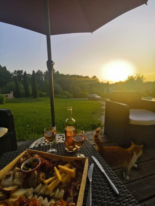 Chalet Bois Cosy Avec Piscine Aix Nature Aix-en-Provence Luaran gambar